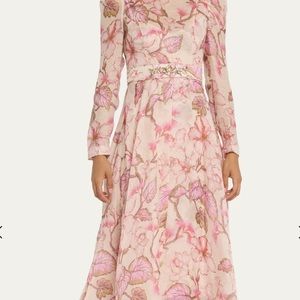 MATCHMAKER FLORAL MIDI DRESS( AU3)